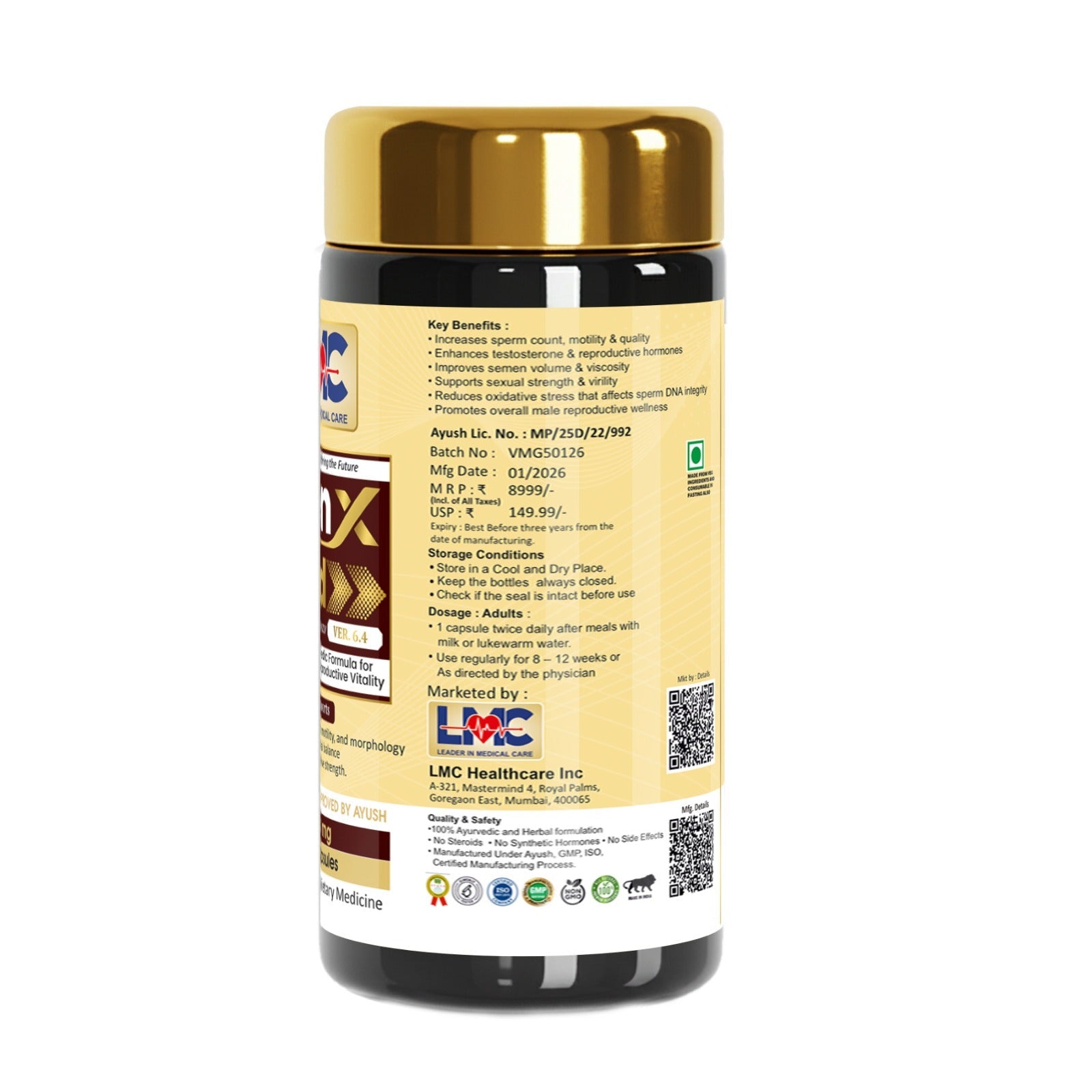 LMC MEN X GOLD V6.4