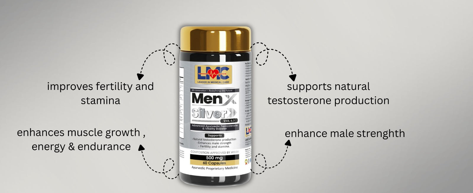 LMC MEN X SILVER V6.3