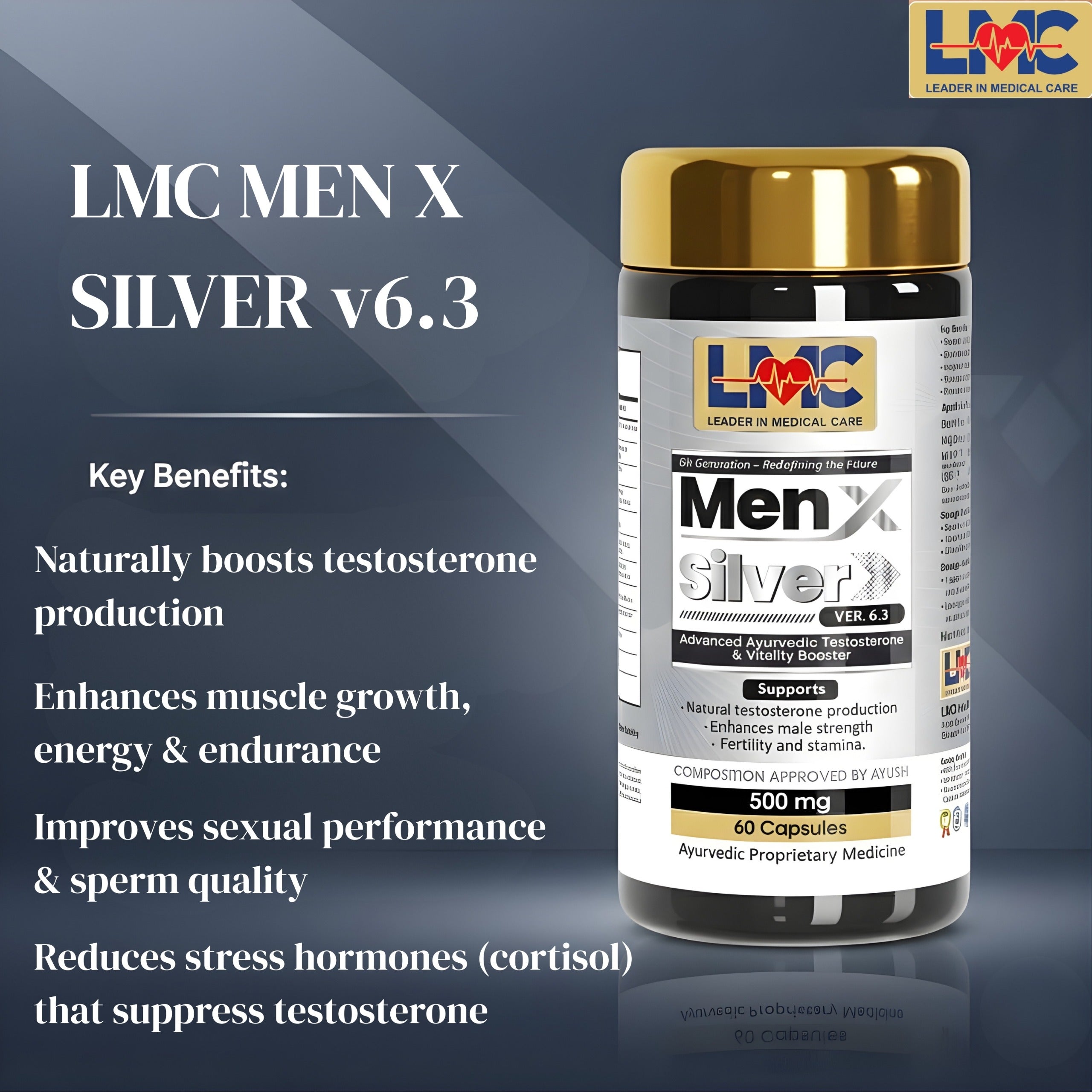 LMC MEN X SILVER V6.3