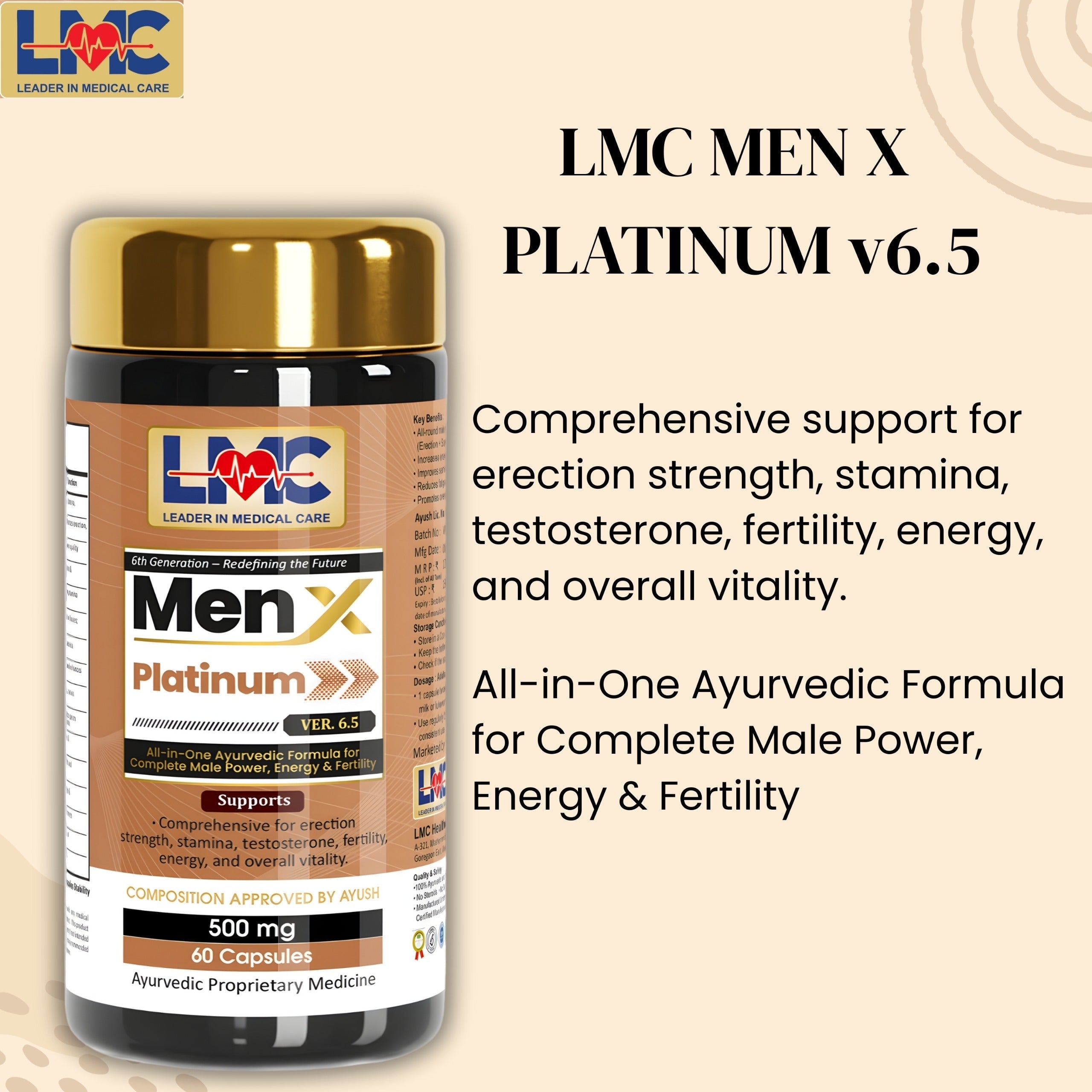 LMC MEN X PLATINUM V6.5