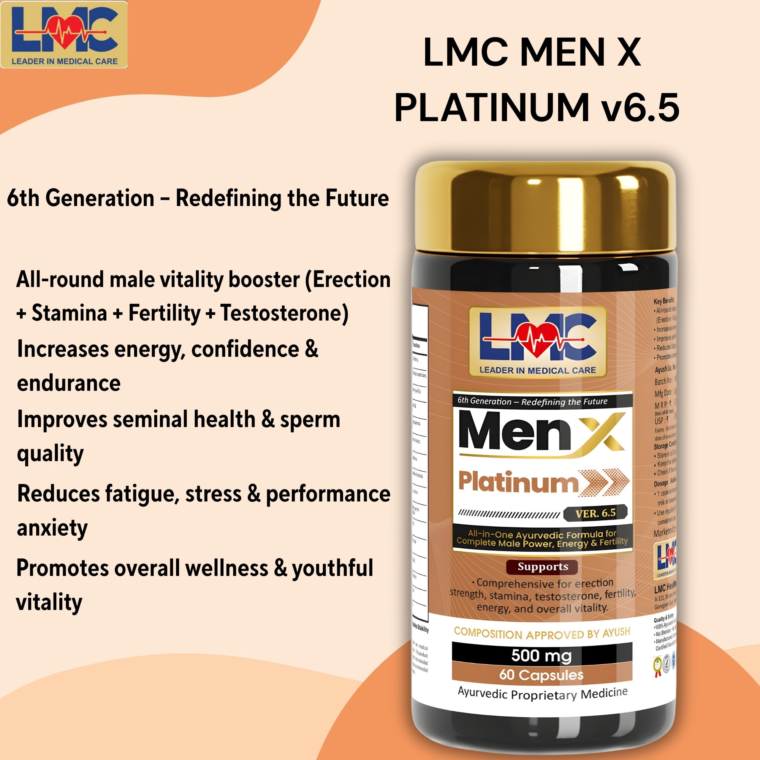 LMC MEN X PLATINUM V6.5