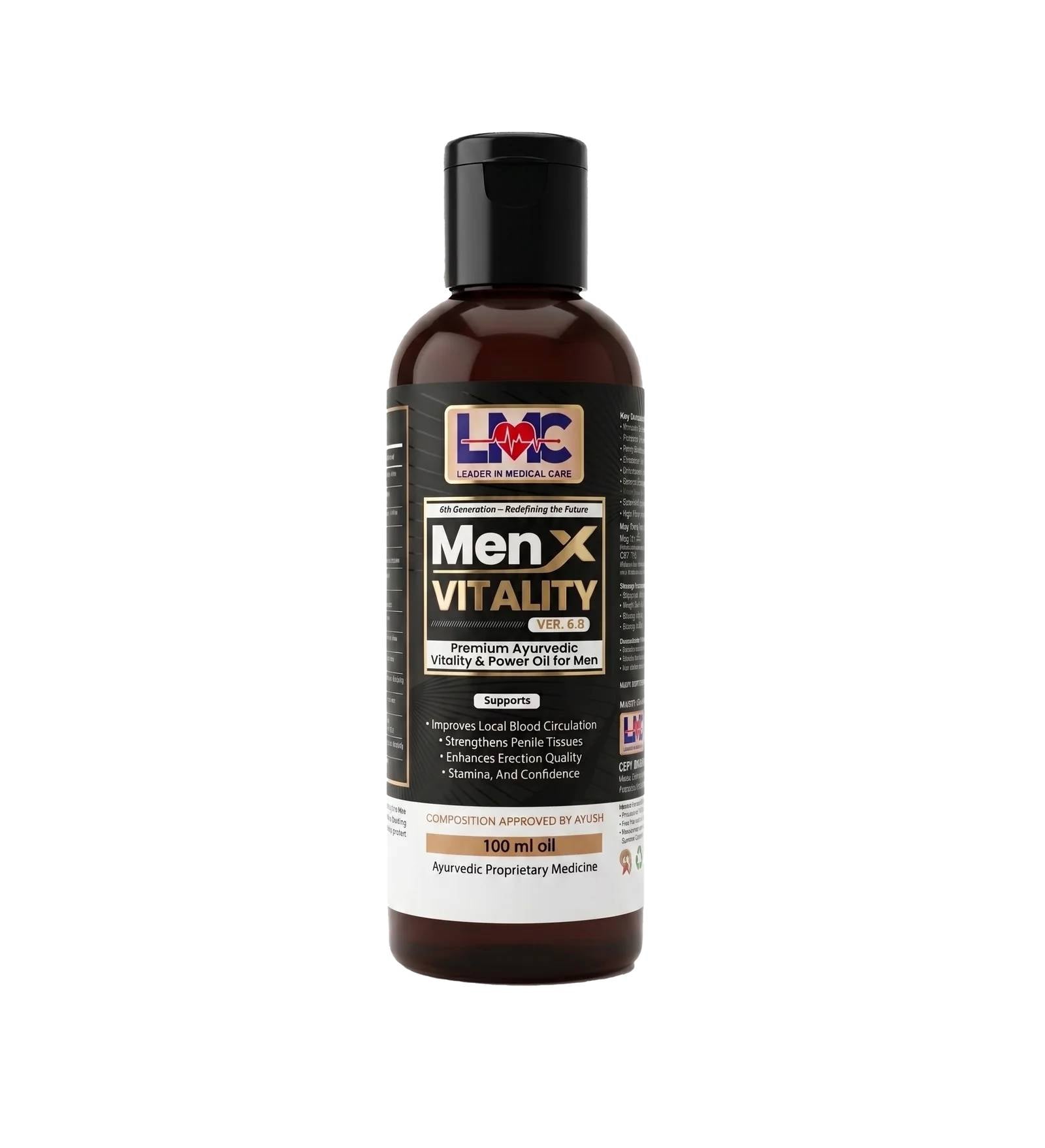 LMC MEN X VITALITY OIL V6.8