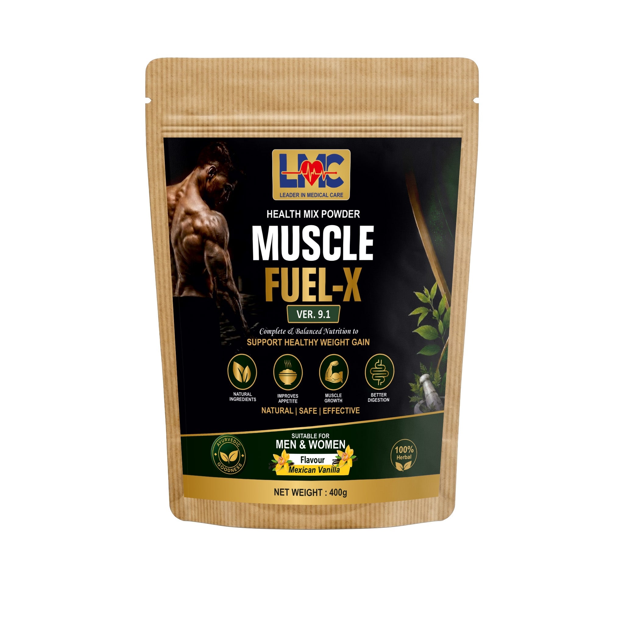 LMC Muscle Fuel-X Ver. 9.1 Mexican Vanilla Flavour